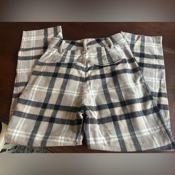 Aritzia WILFRED Plaid Pants ~ size 0 - Picture 5 of 11